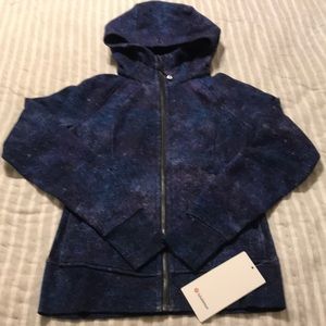 lululemon athletica Navy and Deep Blue Zip-Up Hoodie